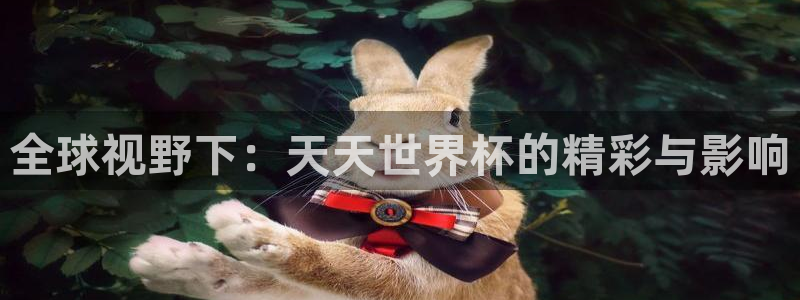 世预赛直播:全球视野下:天天世界杯的精彩与影响